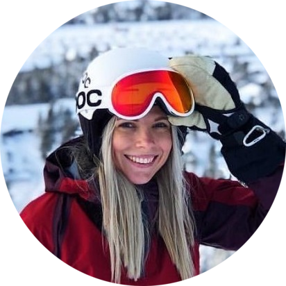 Наталья из Москвы катается на сноуборде